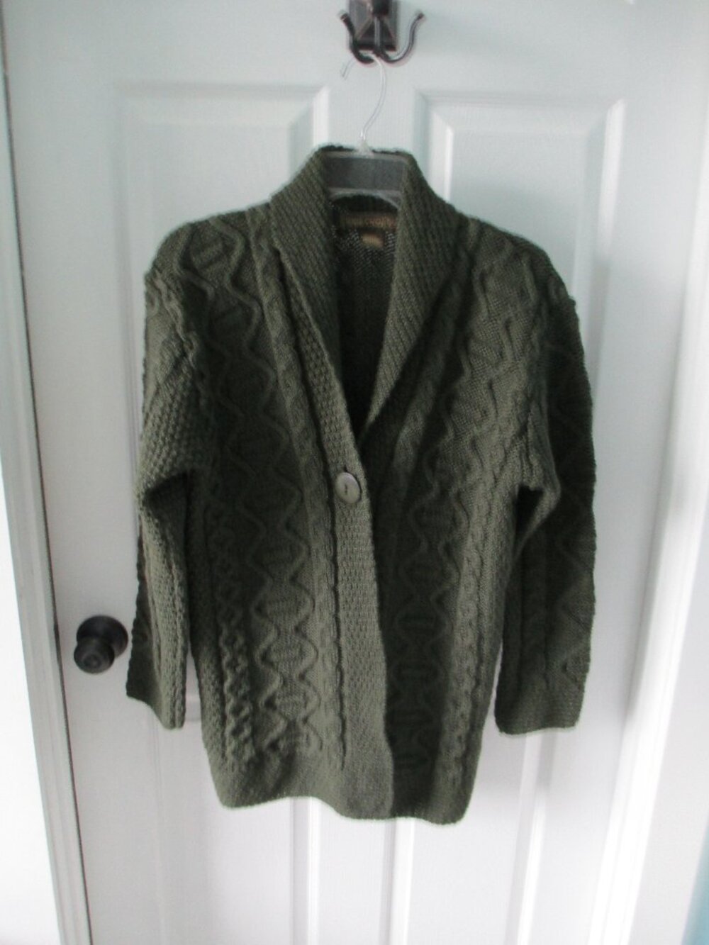 Inis Crafts merino wool cardigan